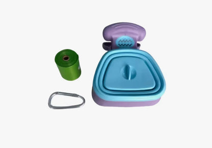 Scoop & Bag Pro - Hands-Free Dog Waste Picker with Bags